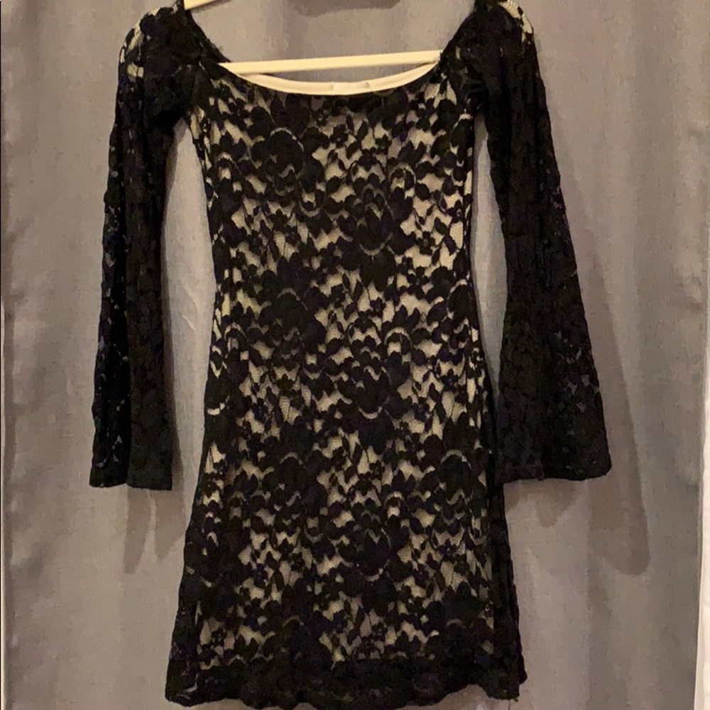 Flower homecoming dress
